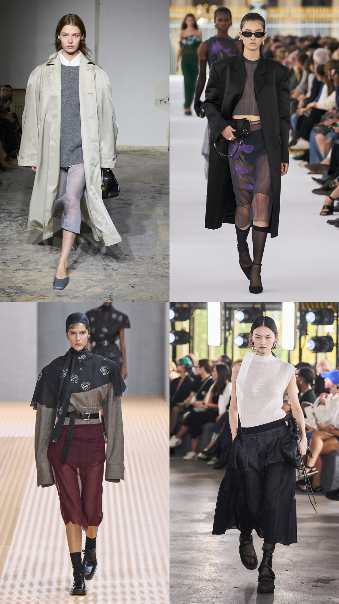 Стилістка пояснила, як носити прозорі речі, що є трендом 2024 року